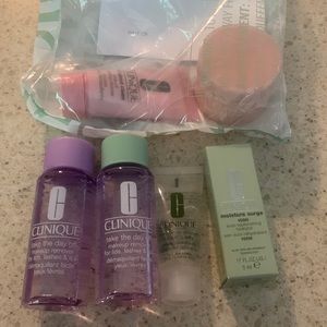 Mix of Clinique samples.  Never used.